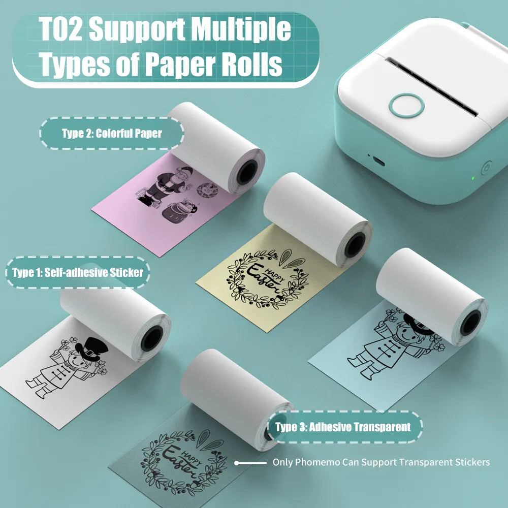 Portable Pocket Printer + FREE 3 ROLLS🔥